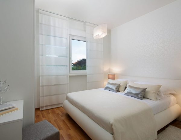 Bedroom 1 in modern apartment Villa Franka Nedešćina in Istria